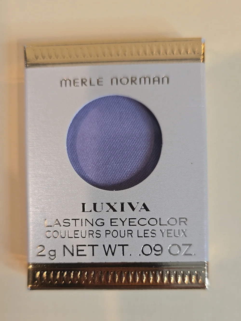 Merle Norman Luxiva Lasting Eyecolor - Soft Lavender